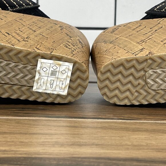 Skechers Beverlee Garden Picnic Womens Size 7 Shoes Black Luxe Foam Slide Sandal - Picture 9 of 13